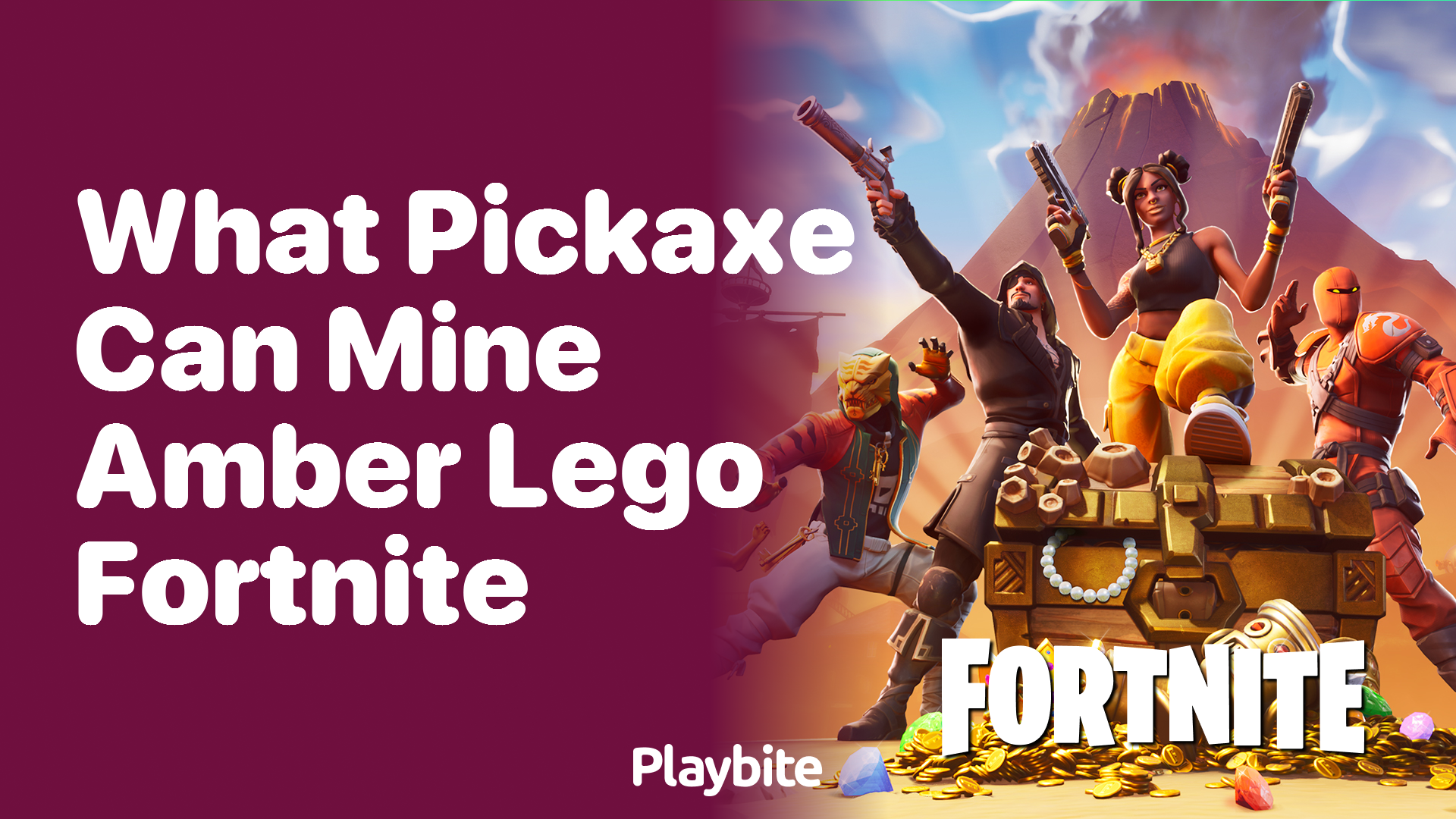 What Pickaxe Can Mine Amber in Lego Fortnite?