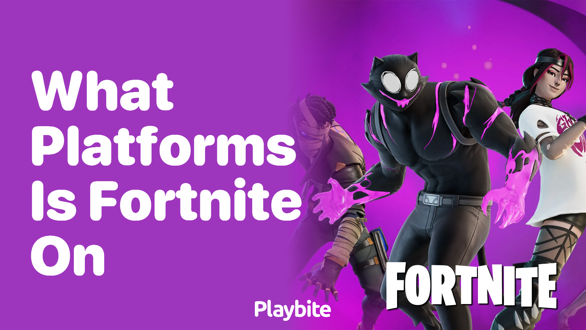 What Platforms Can You Play Fortnite On?