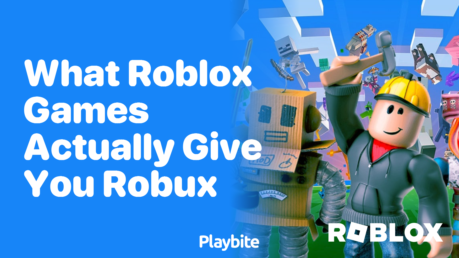 What Roblox Games Actually Give You Robux?