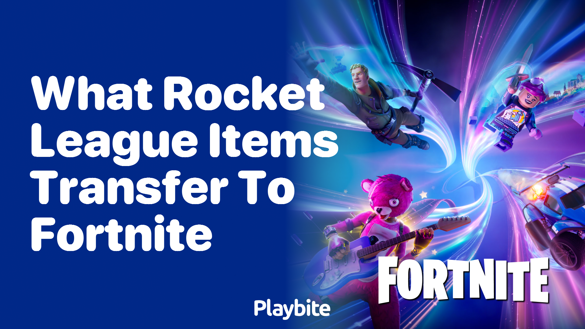 What Rocket League Items Transfer to Fortnite?