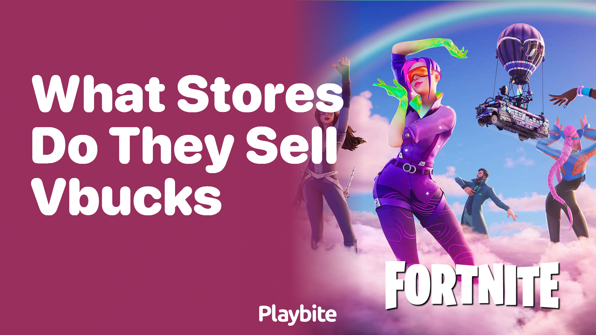 What Stores Sell V-Bucks for Fortnite Fans?