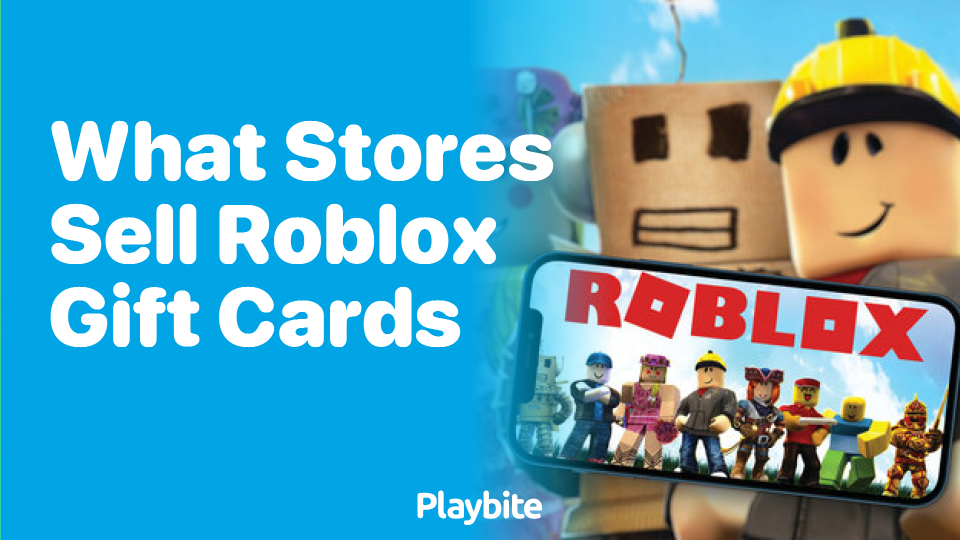 What Stores Sell Roblox Gift Cards?