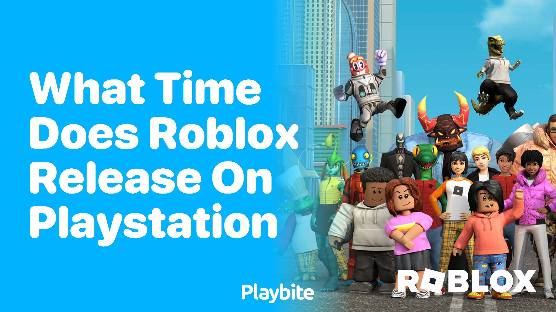 What Time Does Roblox Release on PlayStation?