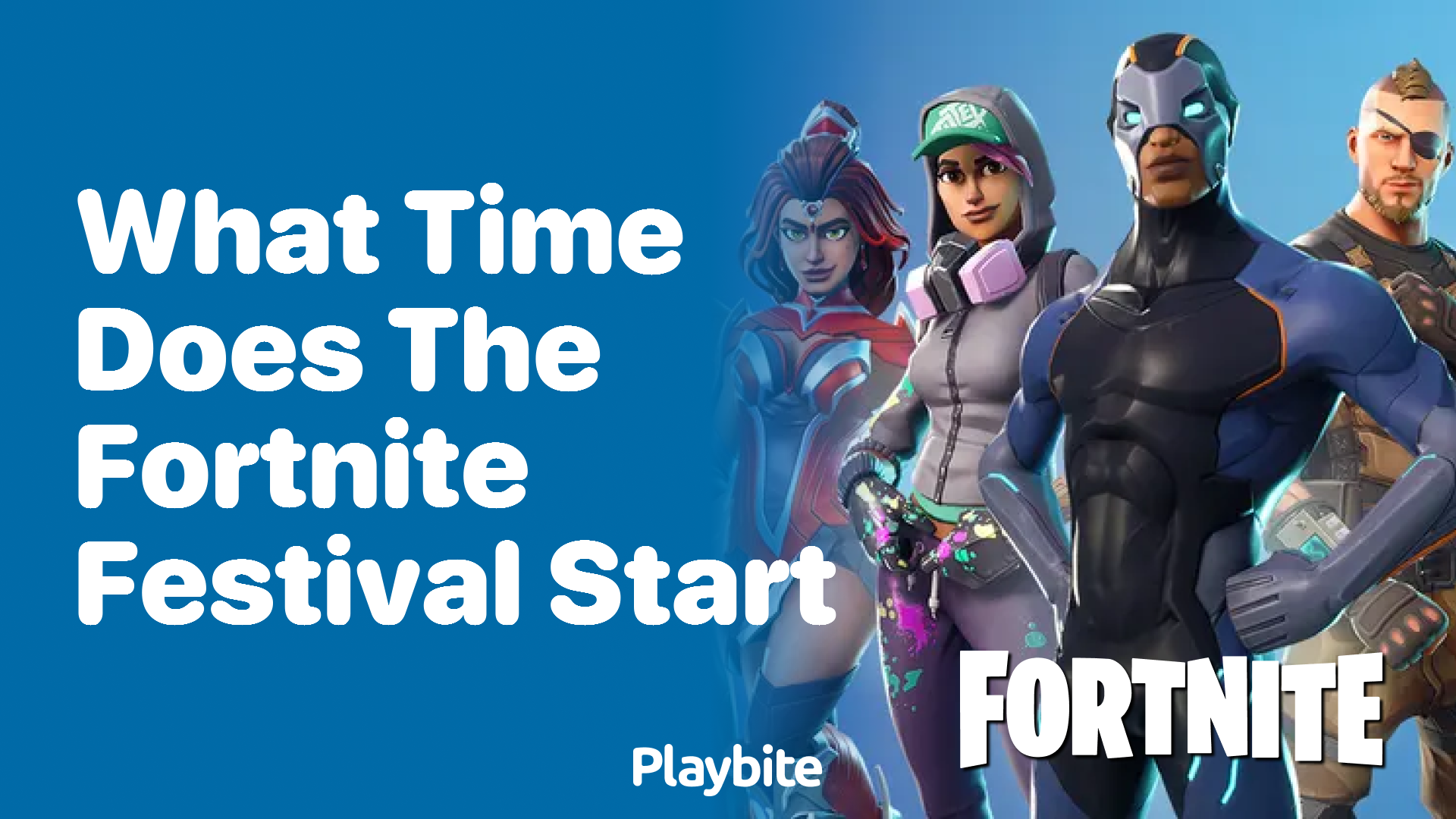 What Time Does the Fortnite Festival Start?