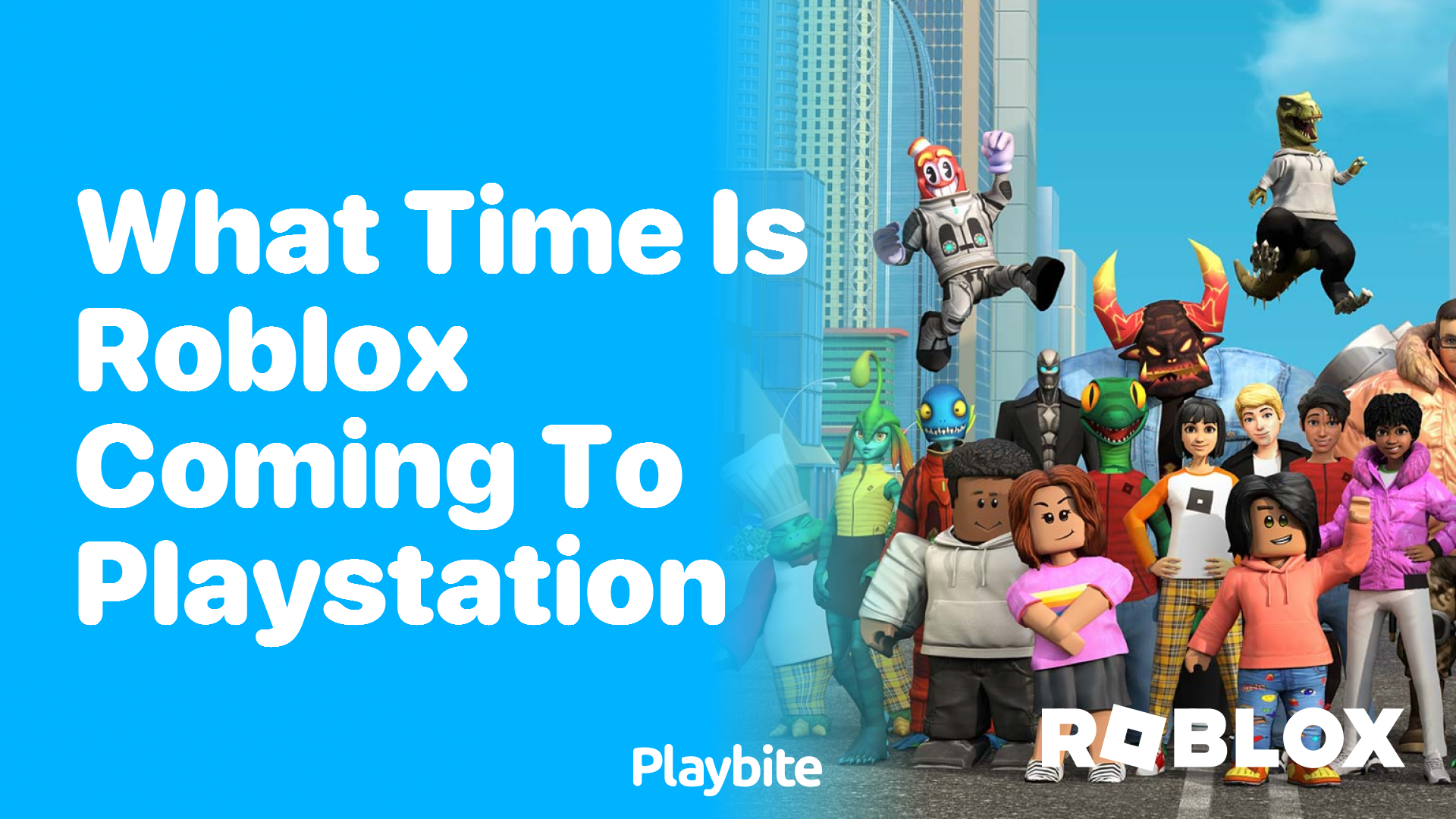 What Time is Roblox Coming to PlayStation?