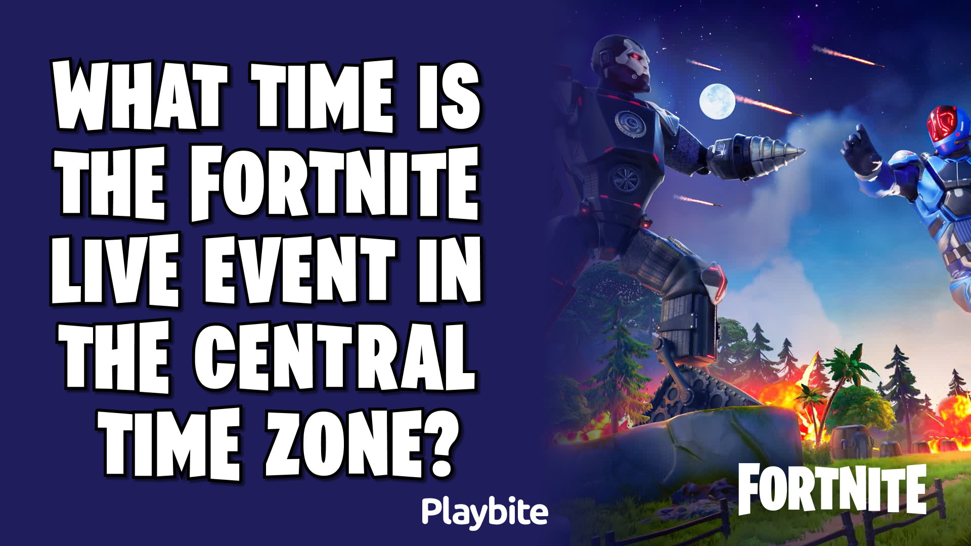 What Time Is the Fortnite Live Event in the Central Time Zone?