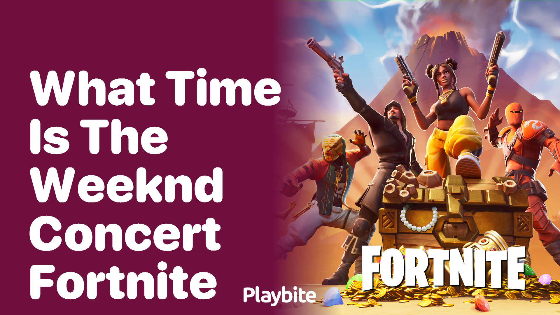 What Time is the Weeknd Concert in Fortnite?