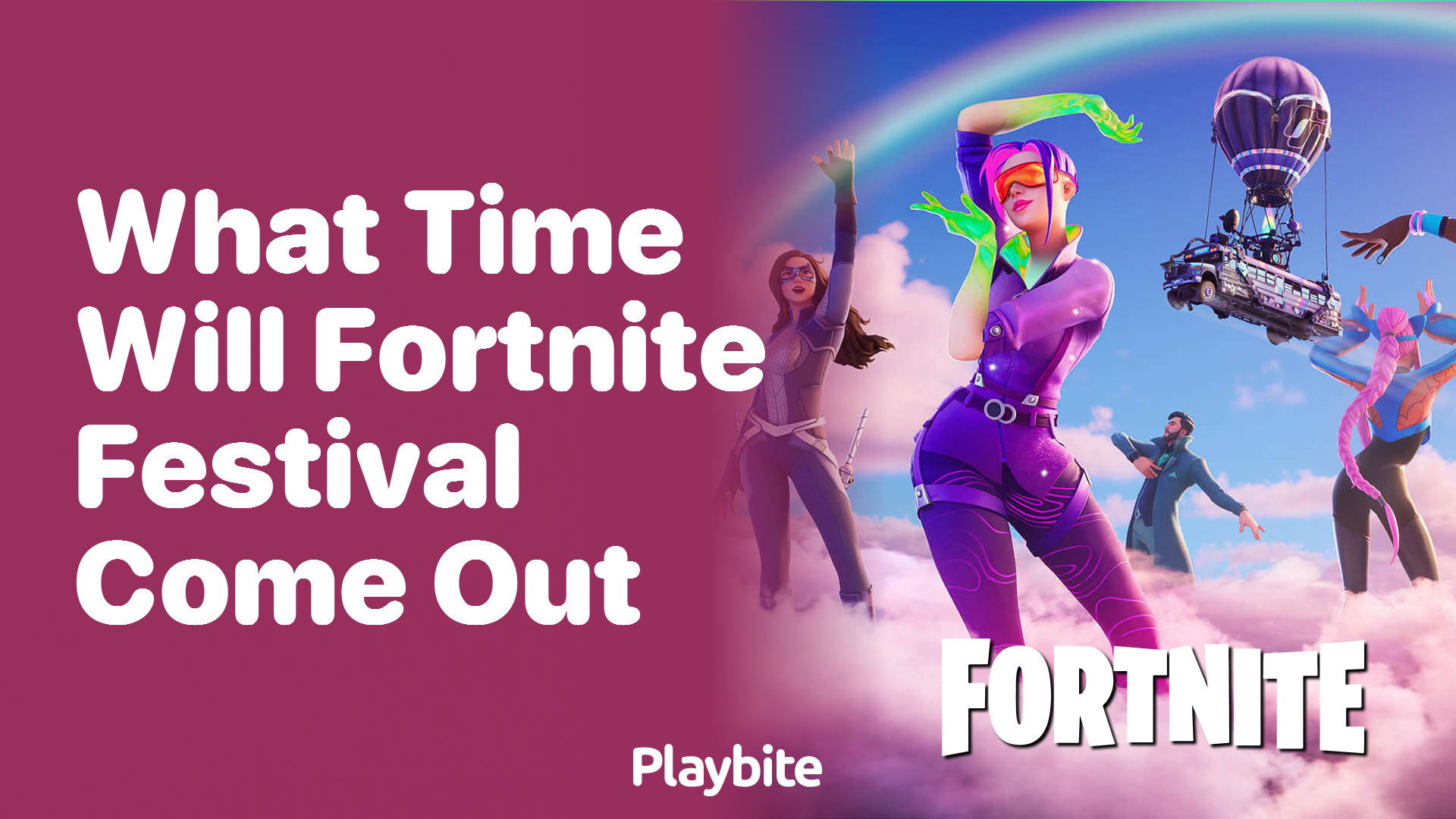 What Time Will the Fortnite Festival Come Out?