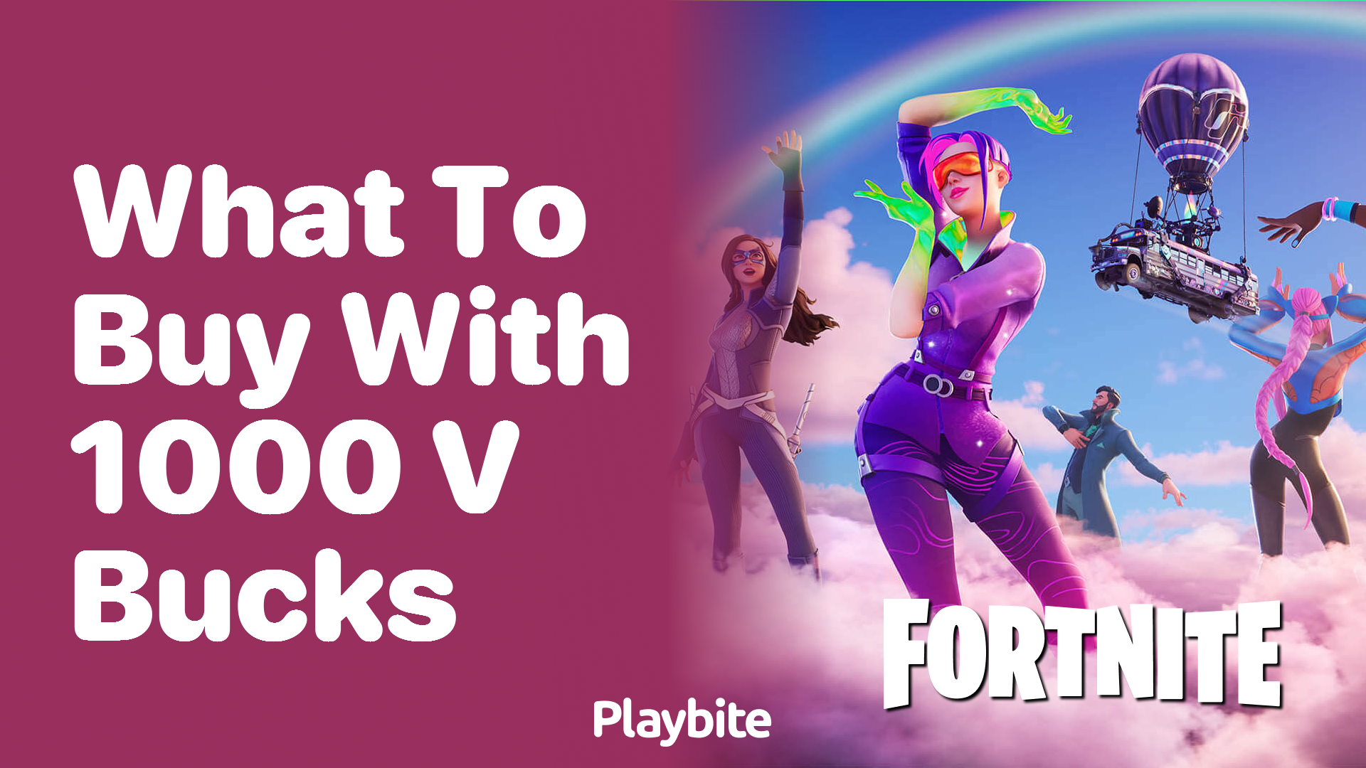 What to Buy With 1000 V-Bucks in Fortnite