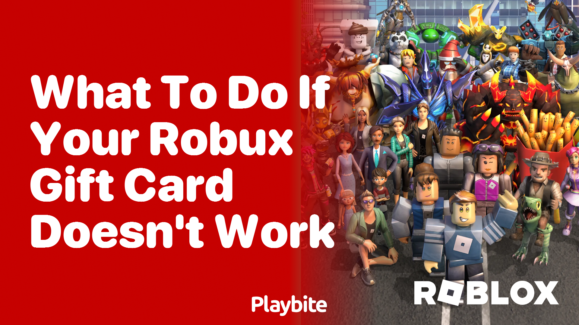 What to Do If Your Robux Gift Card Doesn&#8217;t Work