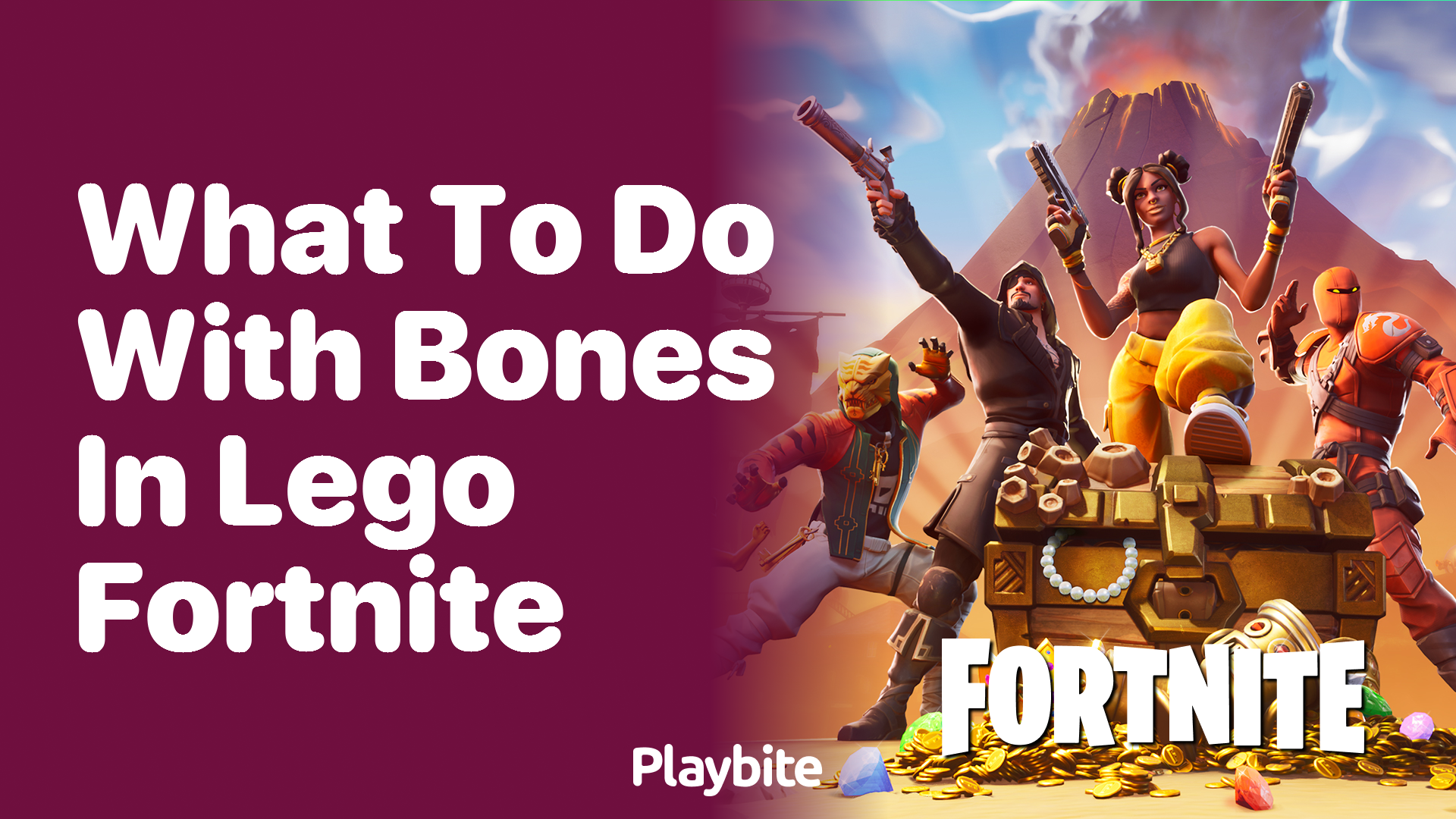 What to Do With Bones in Lego Fortnite?