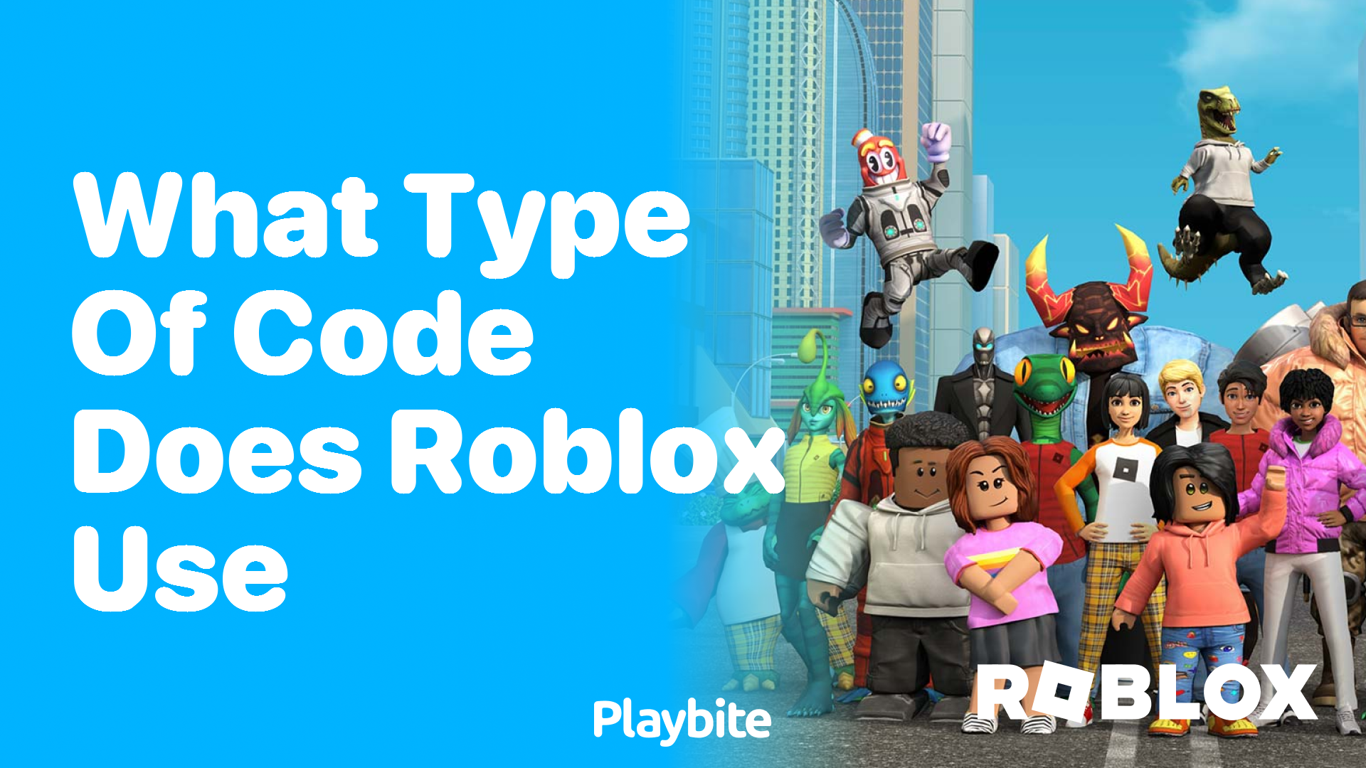 What Type of Code Does Roblox Use?