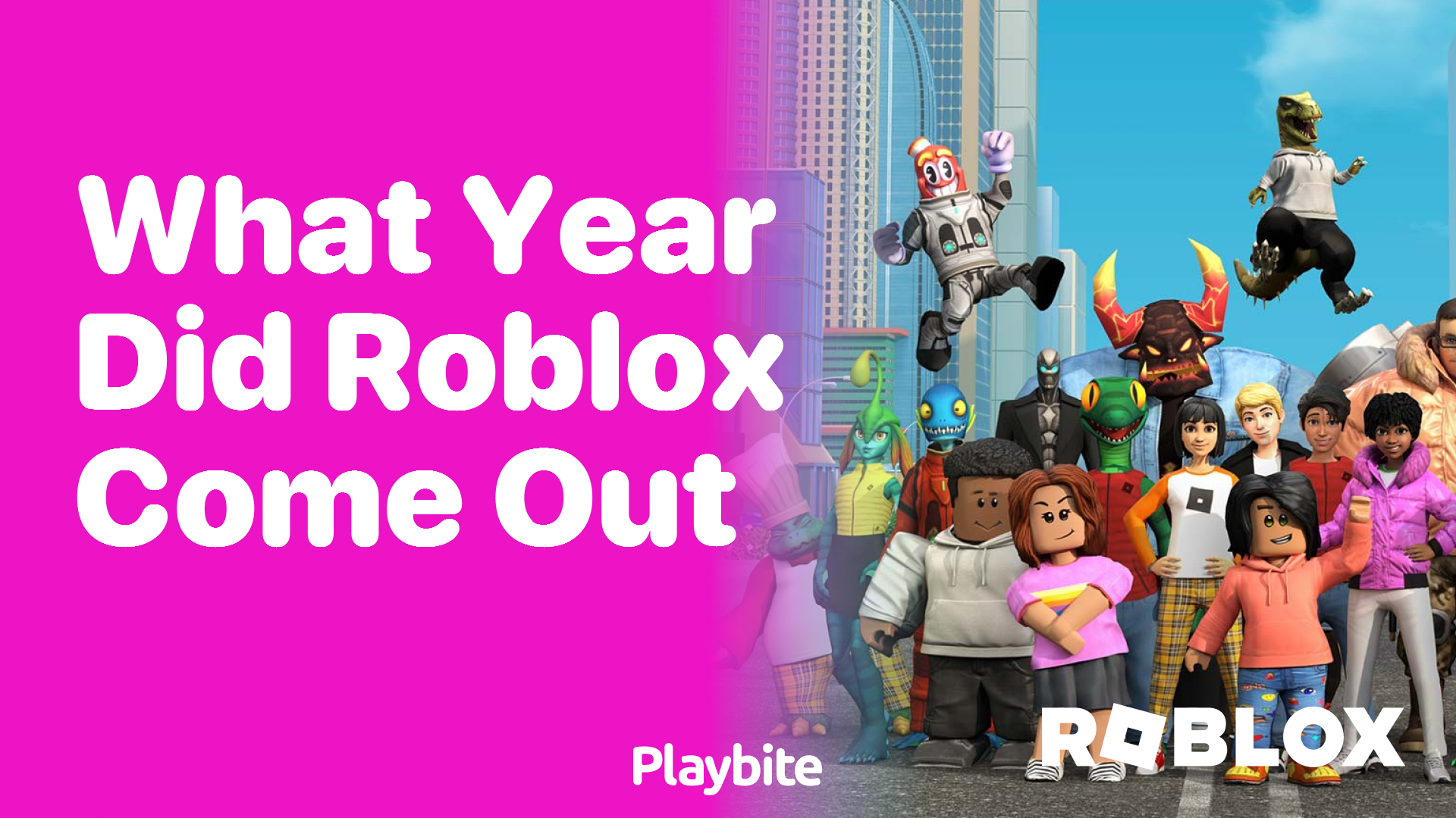 What Year Did Roblox Make Its Big Debut?