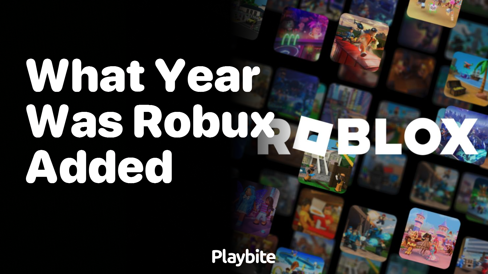 What Year Was Robux Added to Roblox?