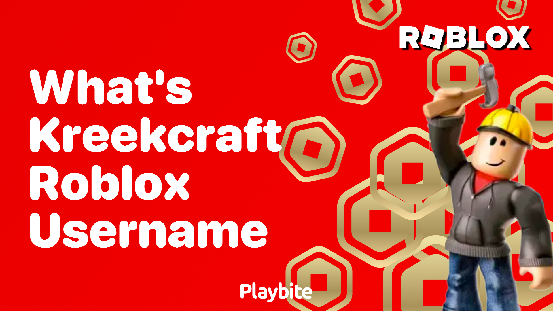 What's KreekCraft's Roblox Username? Playbite
