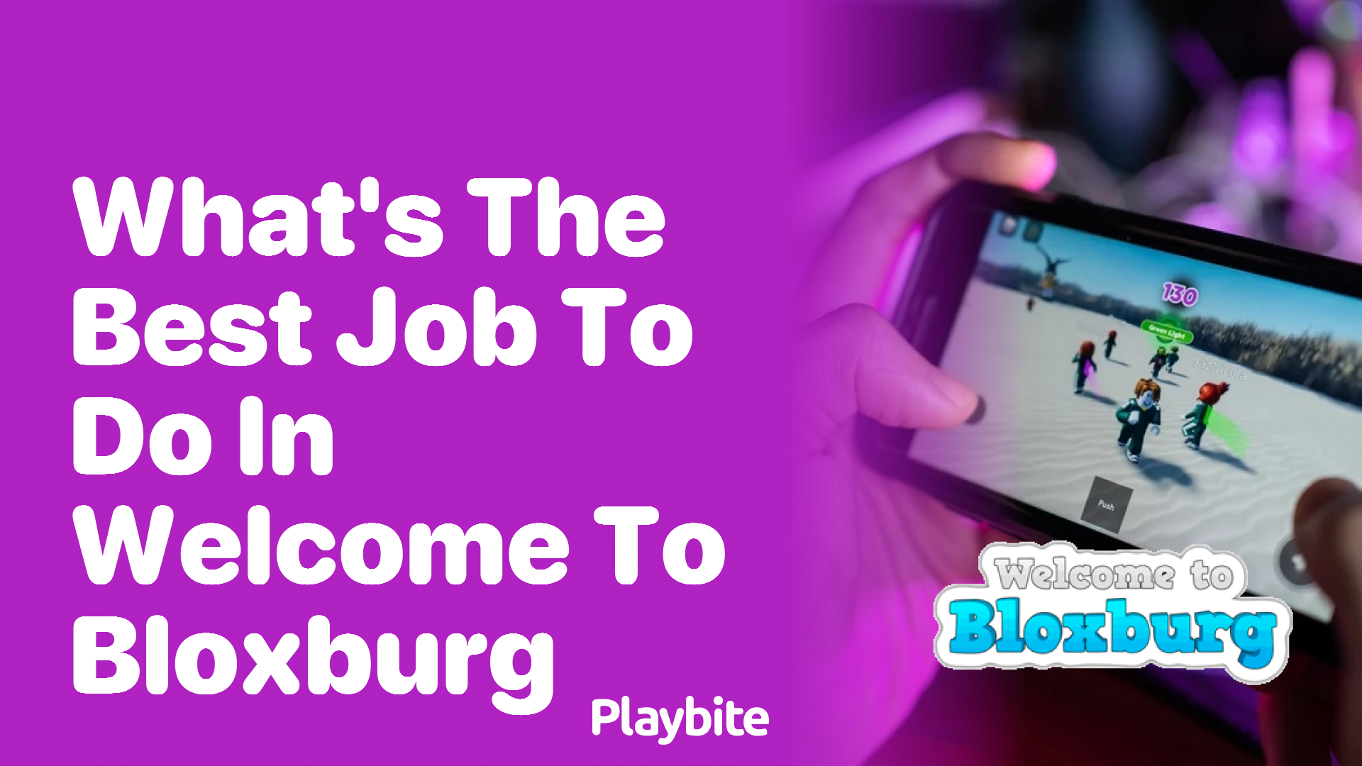 What's the Best Job to Do in to Bloxburg? Playbite
