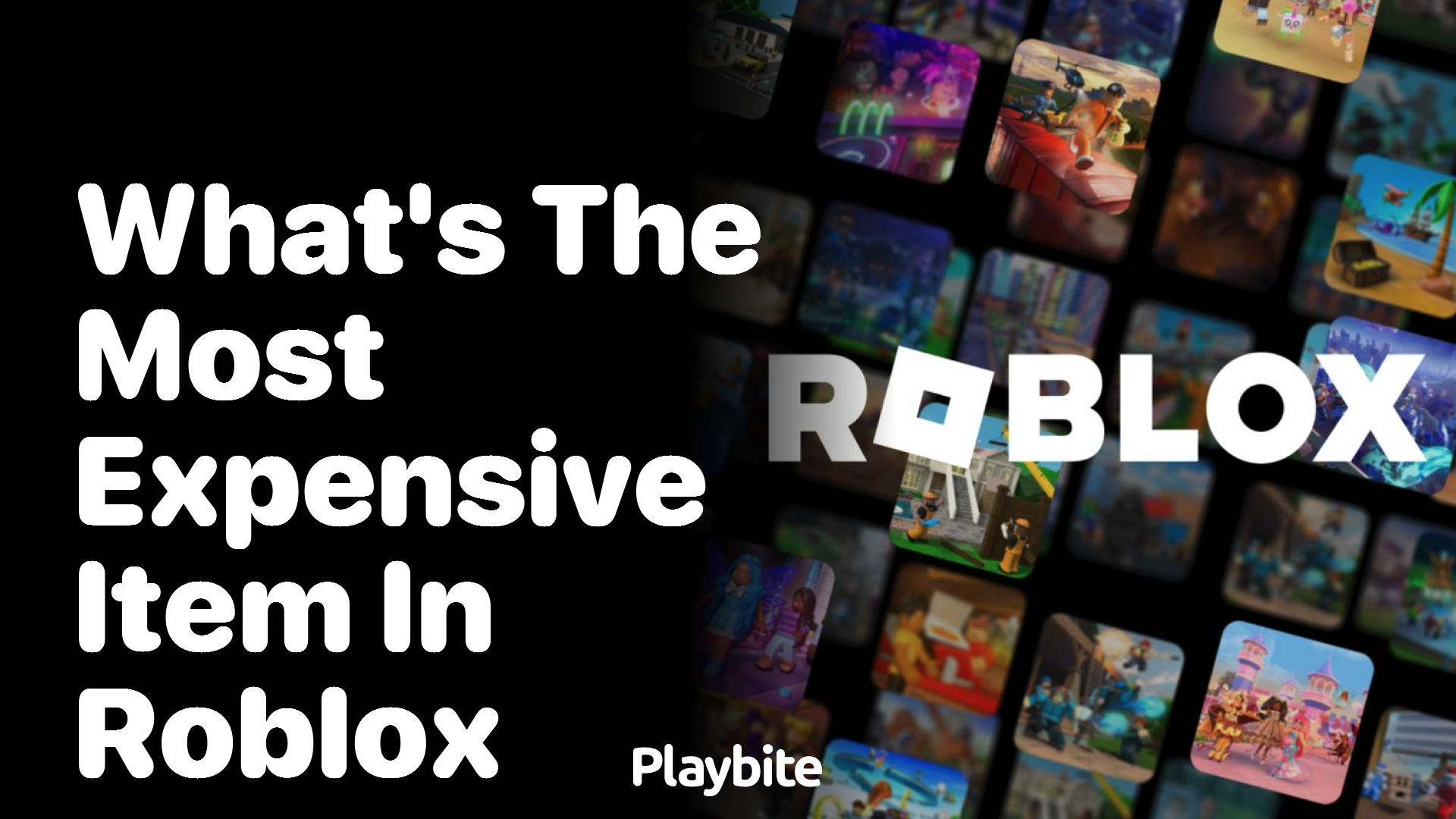 What's the Most Expensive Item in Roblox? Playbite