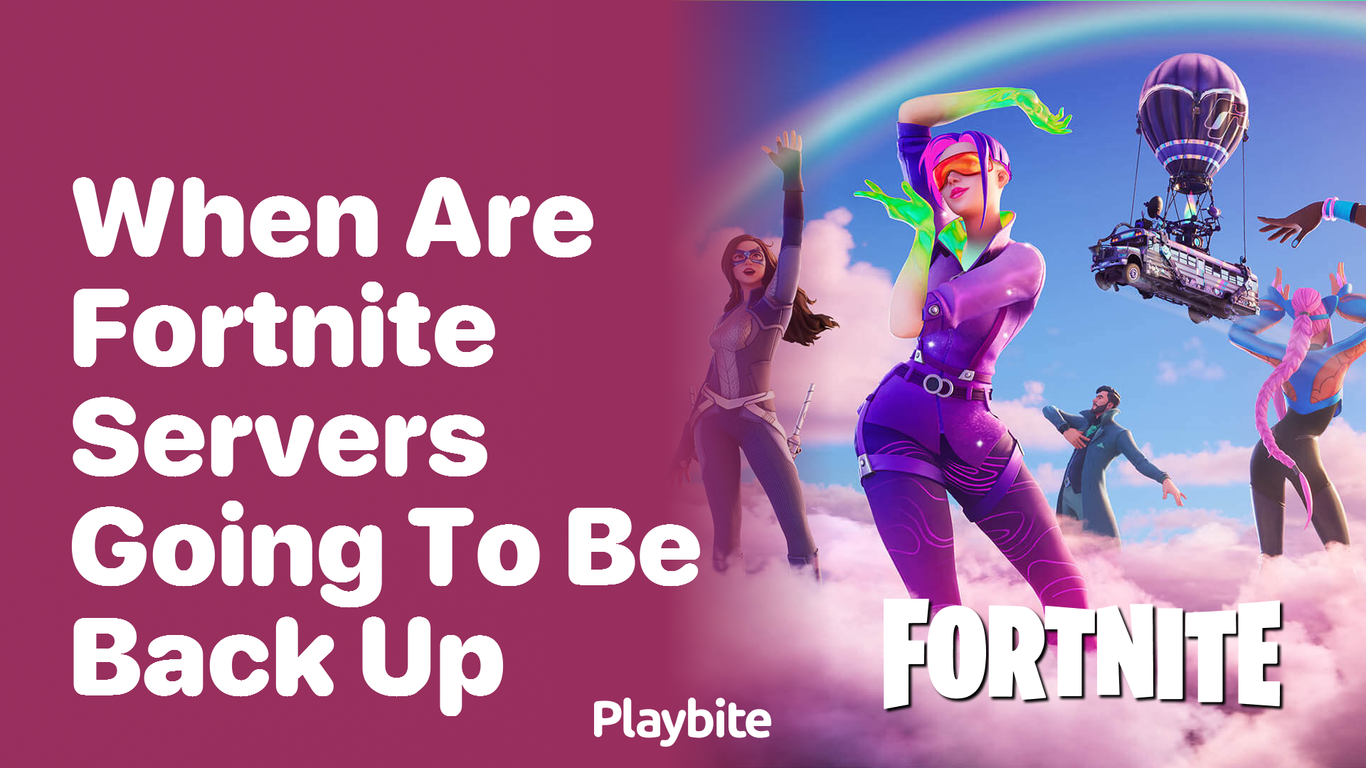 When Are Fortnite Servers Going Back Up? Let&#8217;s Find Out!