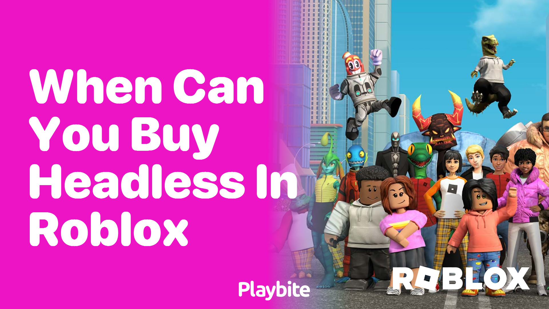 When Can You Buy Headless in Roblox?