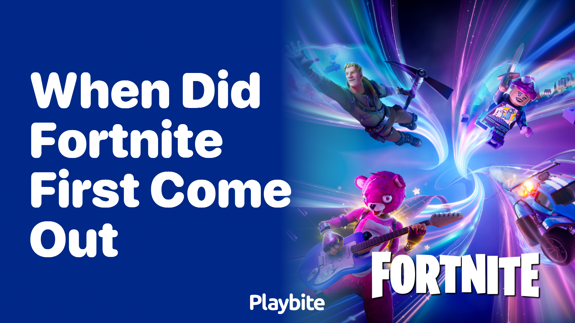 When Did Fortnite First Make Its Big Debut?
