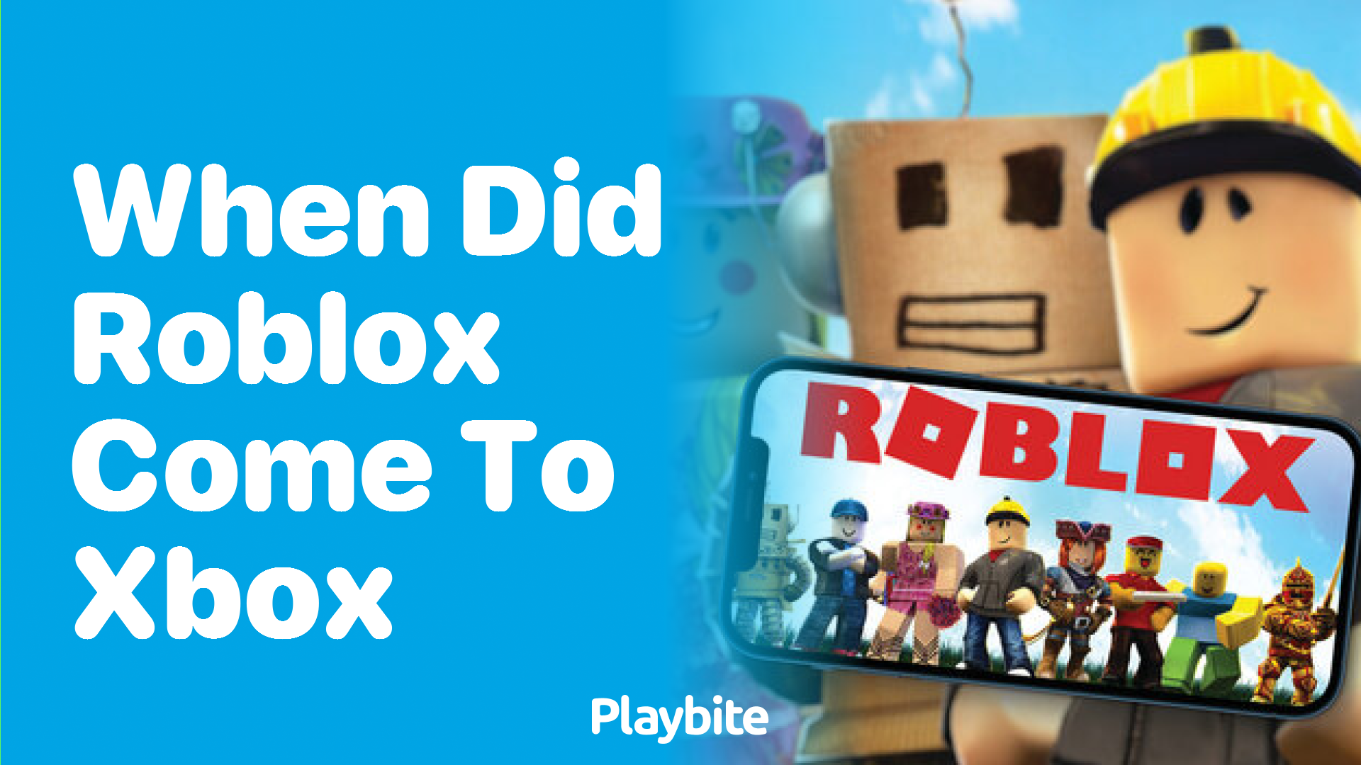 When Did Roblox Arrive on Xbox?