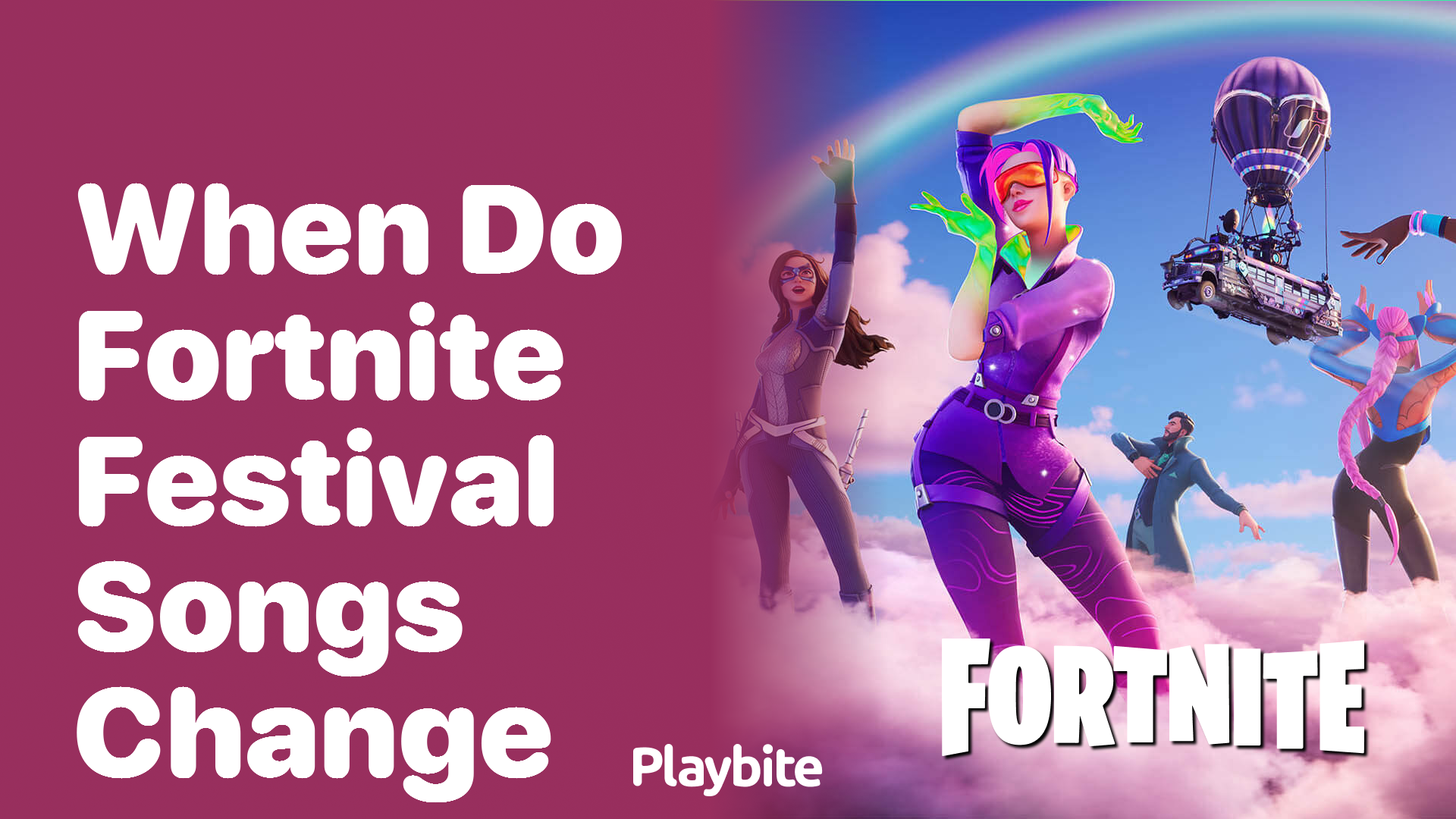 When Do Fortnite Festival Songs Change?