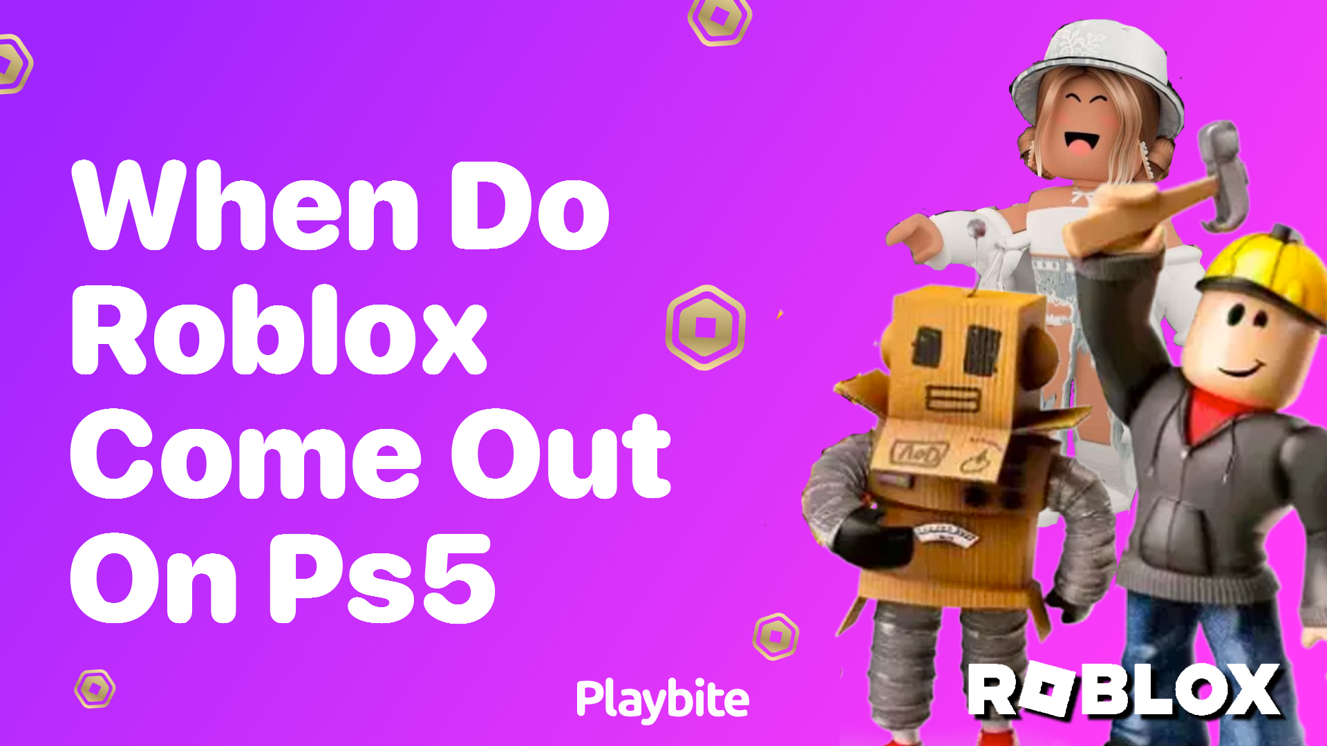 When Did Roblox Come Out on PS5?