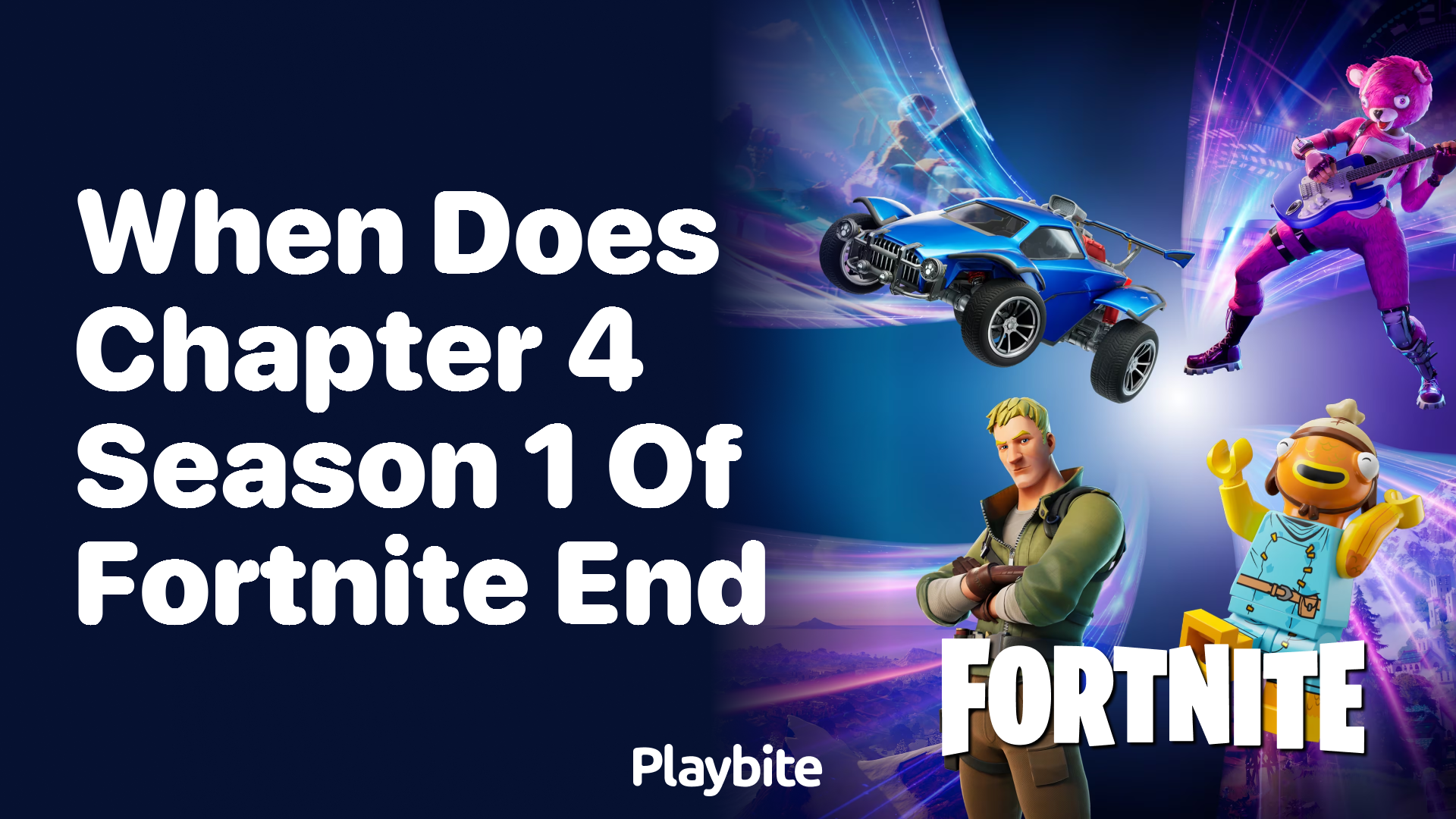 When Does Chapter 4 Season 1 of Fortnite End?