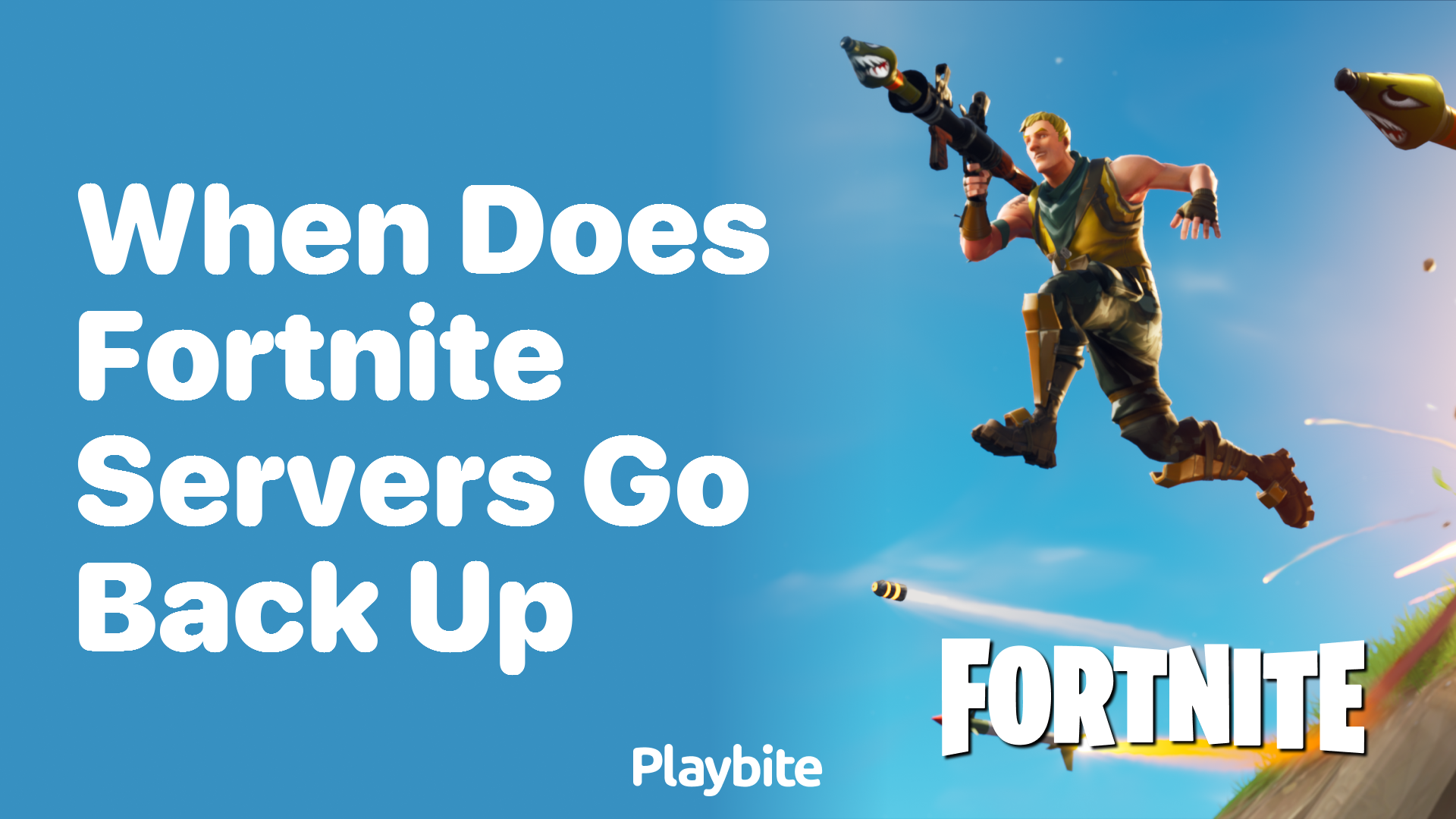 When Do Fortnite Servers Go Back Up? Here’s the Scoop!