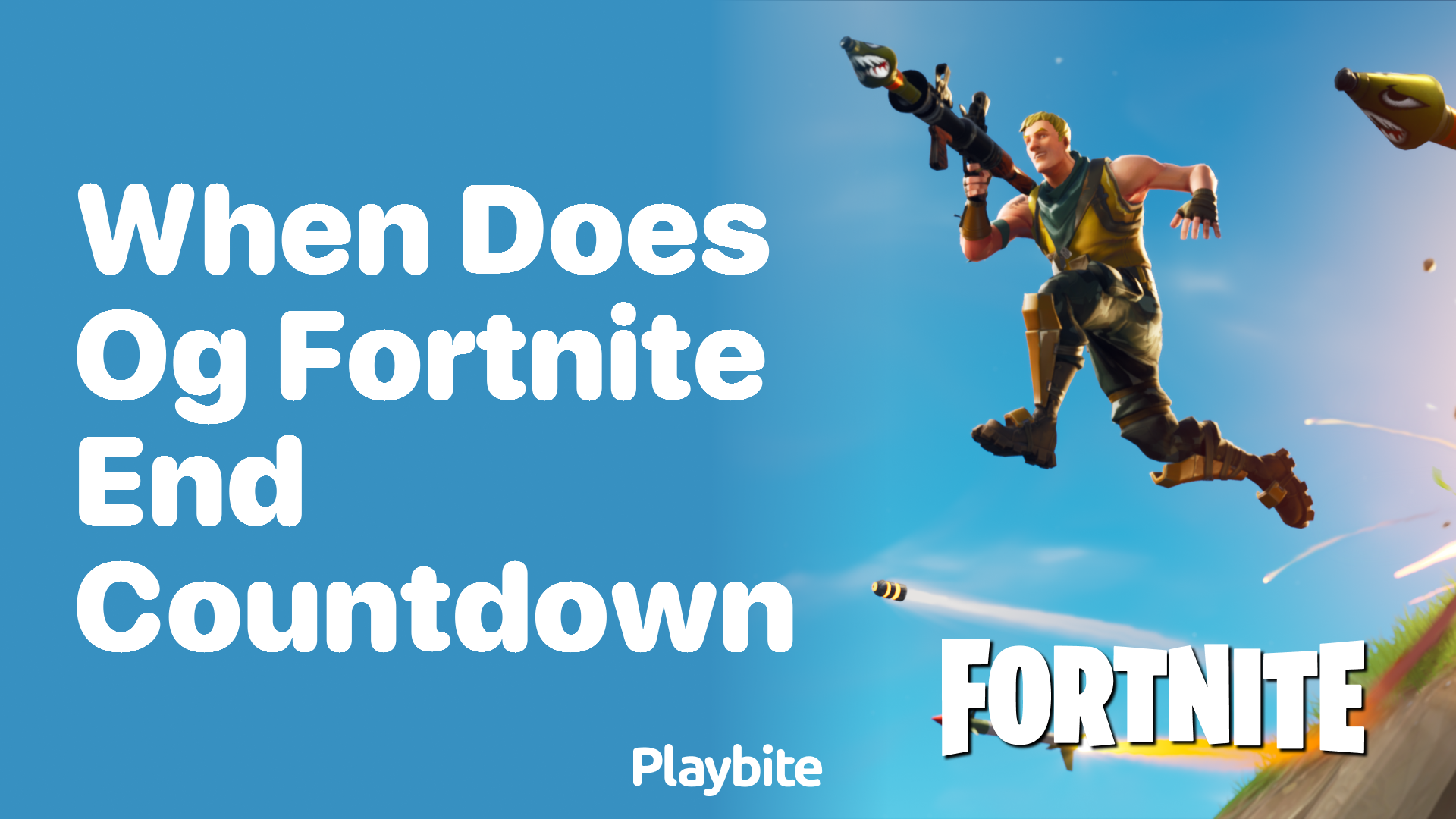 When Does the OG Fortnite End Countdown?