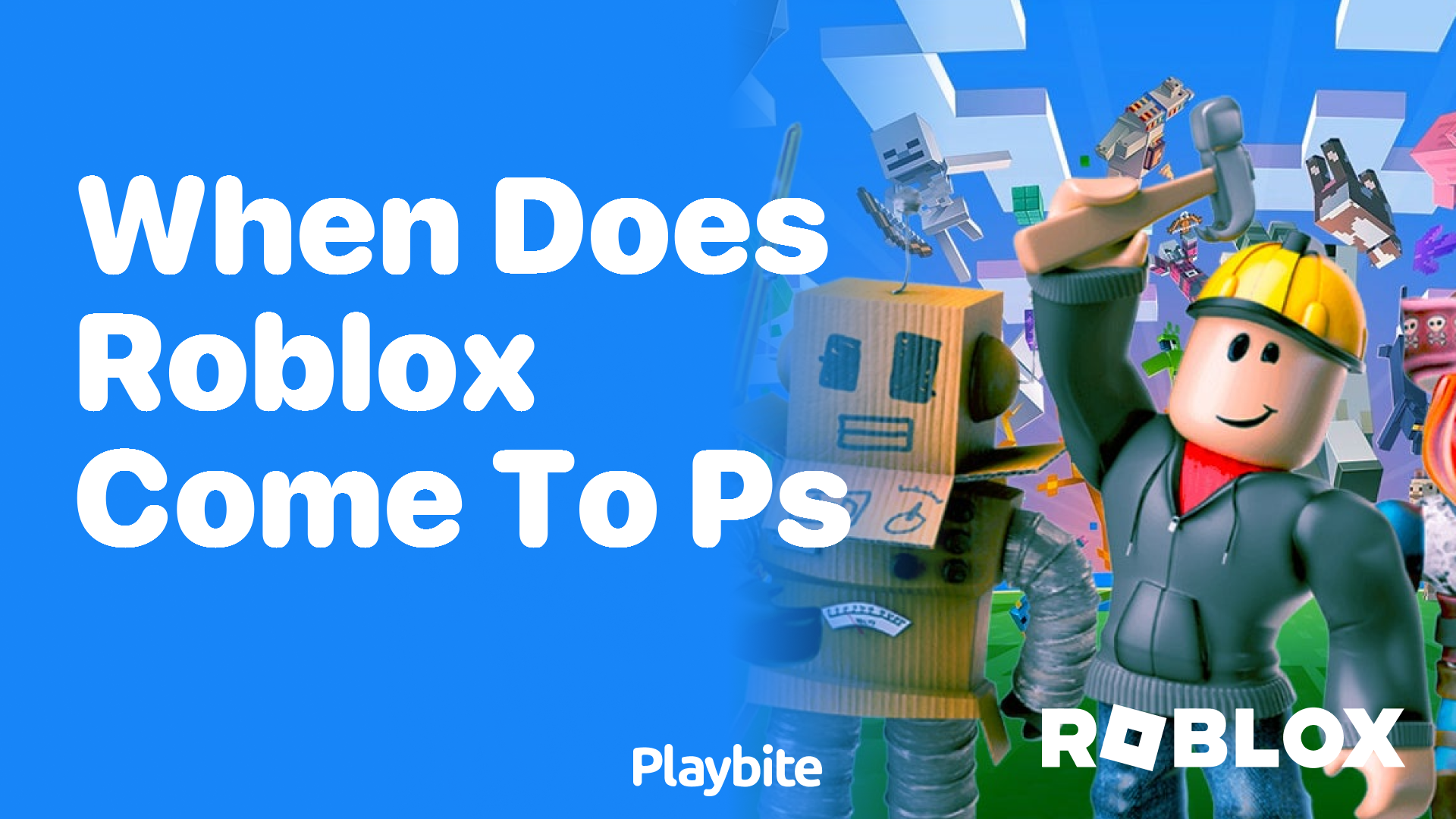 When Does Roblox Come to PlayStation?