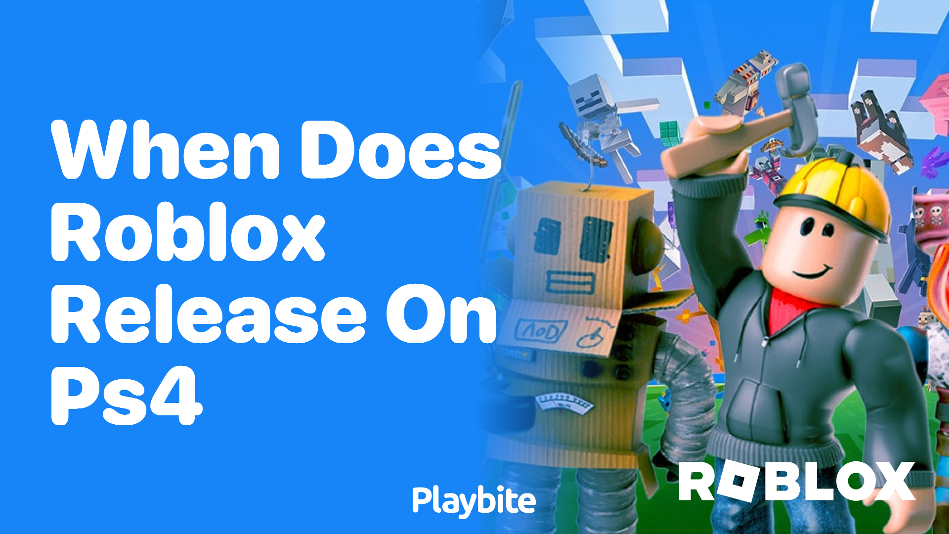 When Does Roblox Release on PS4?