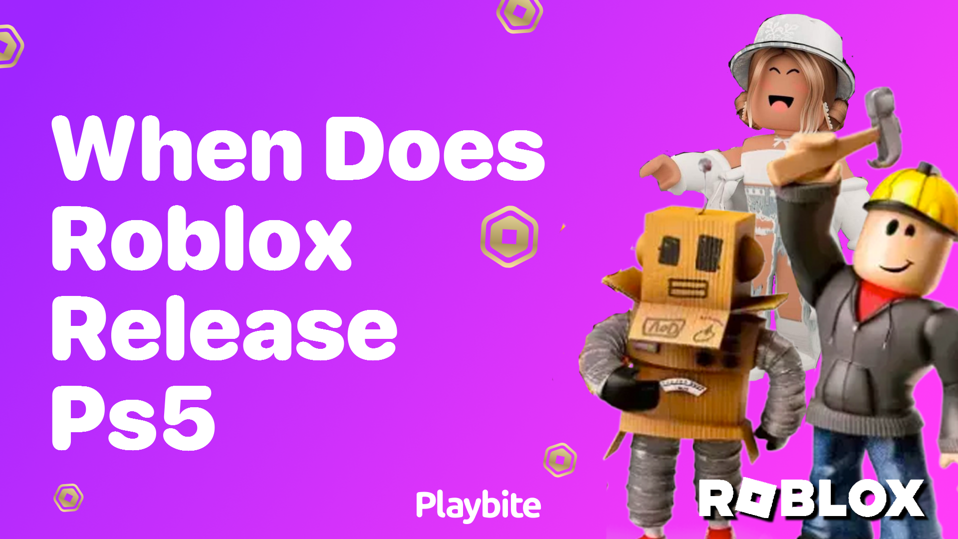 When Does Roblox Release on PS5?