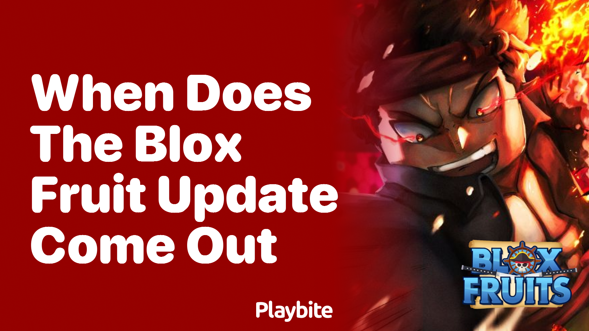 When Does the Blox Fruit Update Come Out?