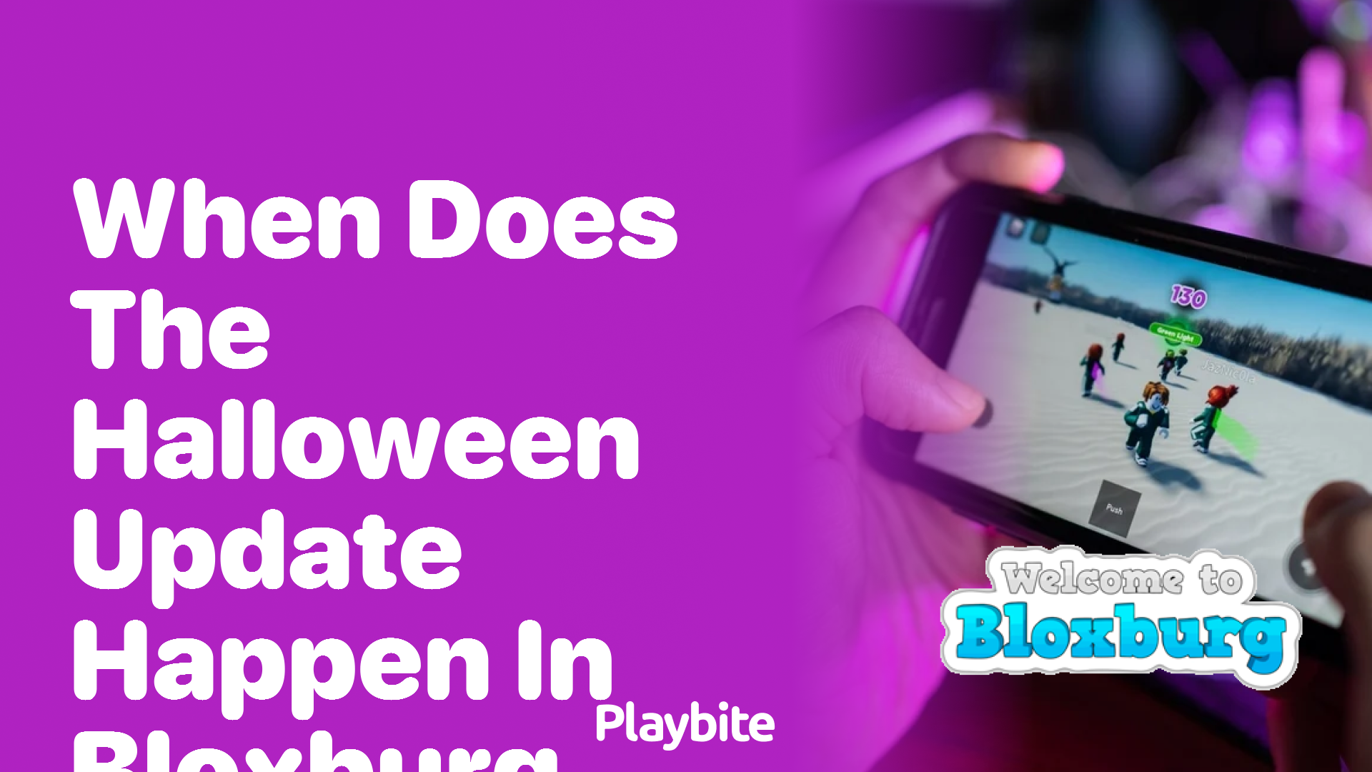 When Does the Halloween Update Happen in Bloxburg?