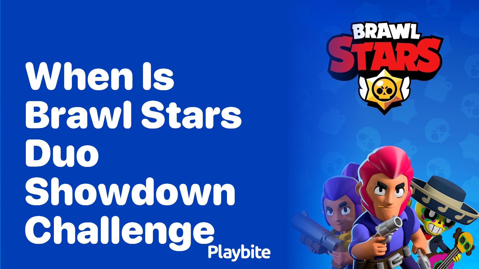 When Is the Brawl Stars Duo Showdown Challenge?