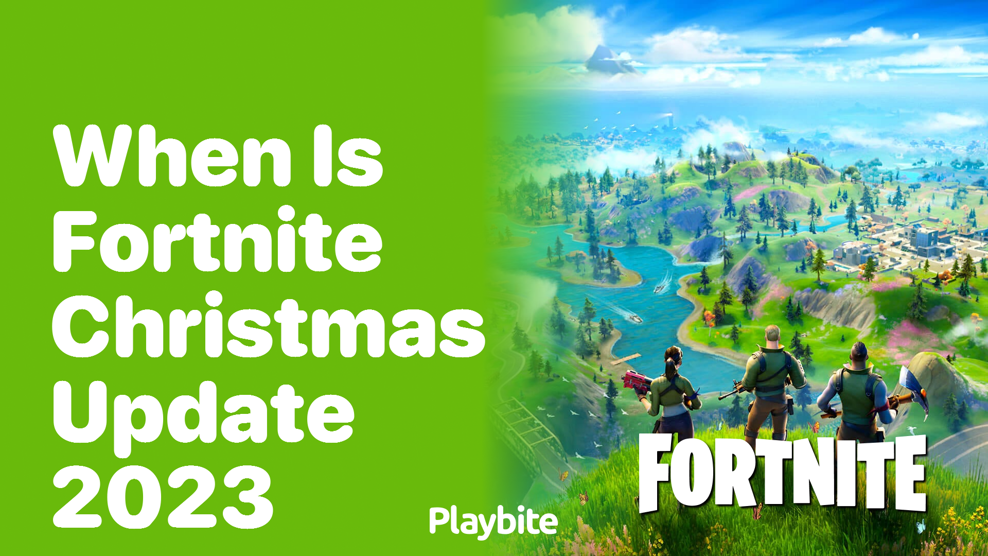 When is the Fortnite Christmas Update 2023 happening?