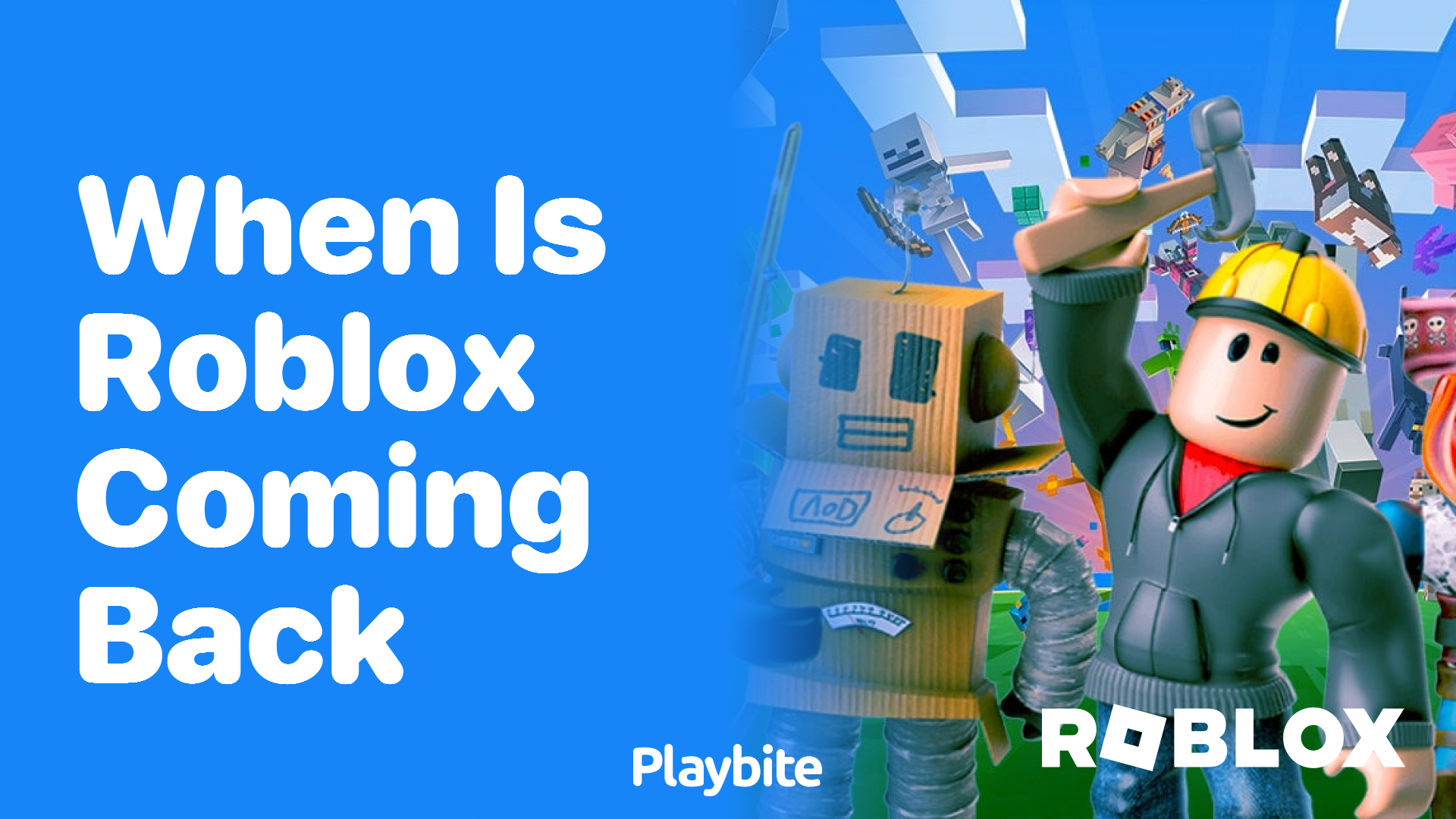 When Is Roblox Coming Back Online?