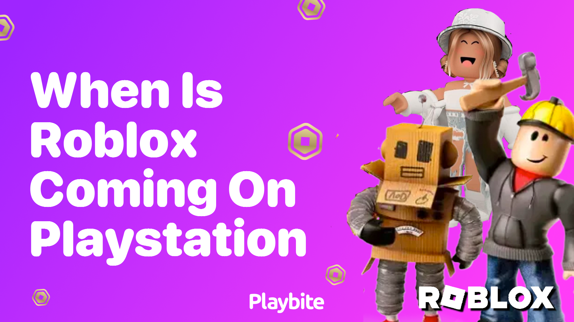When is Roblox Coming to PlayStation? Your Questions Answered!