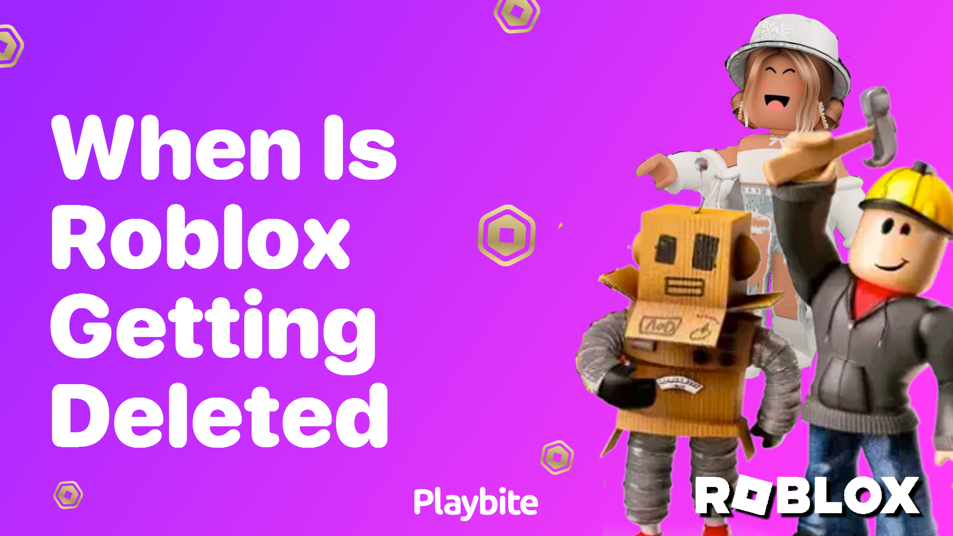 When is Roblox Getting Deleted?