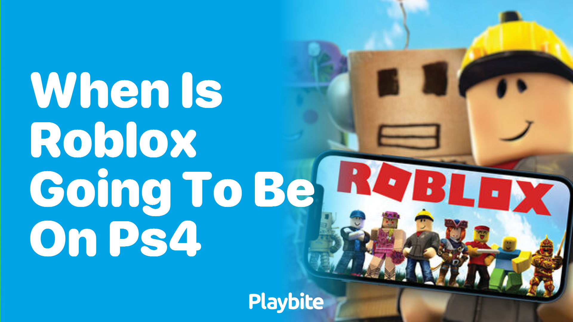 When is Roblox Going to Be on PS4?