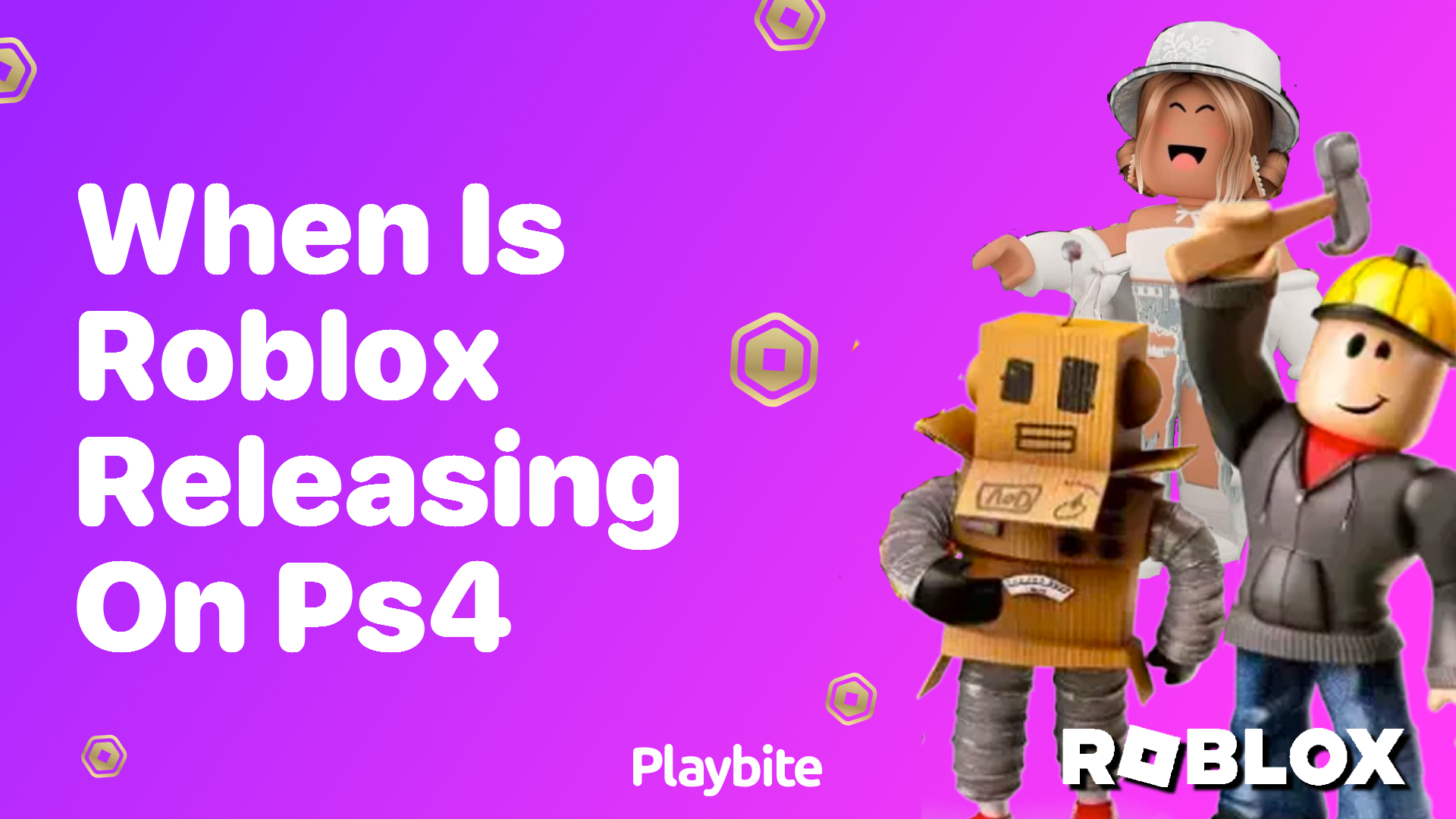 When is Roblox Releasing on PS4?