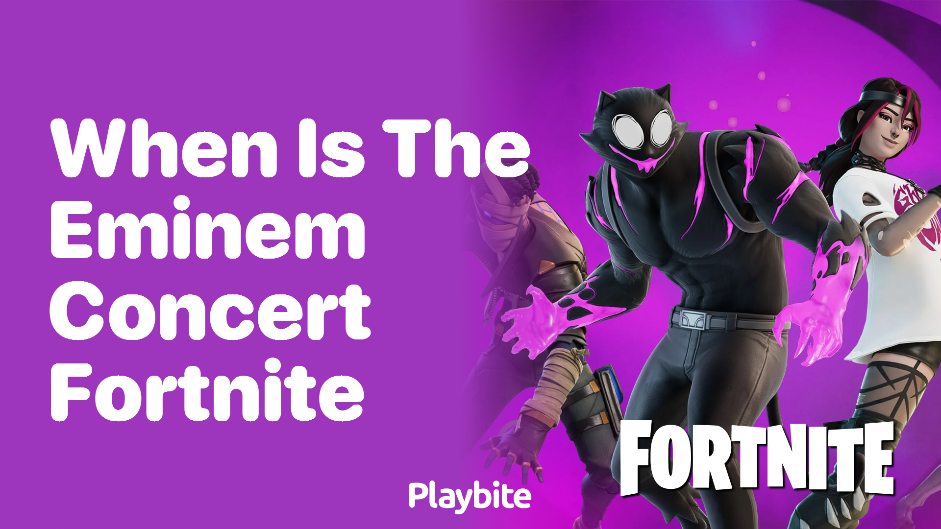 When Is the Eminem Concert in Fortnite?