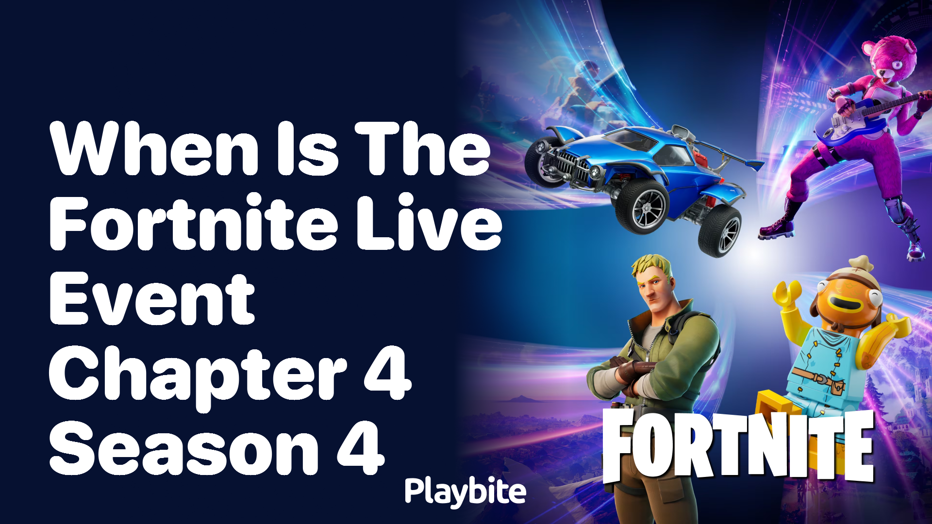 When Is the Fortnite Live Event for Chapter 4 Season 4?