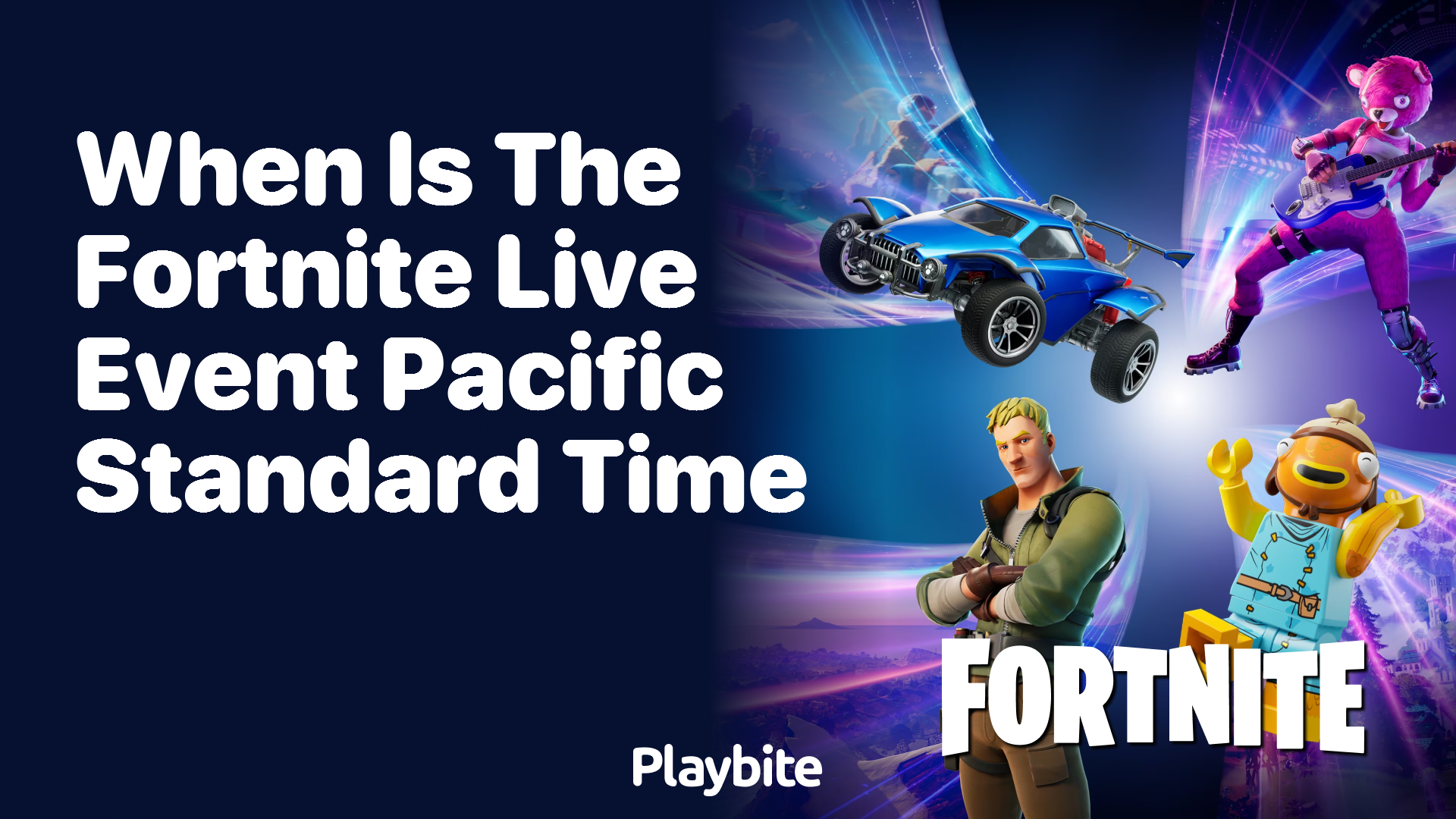 When is the Fortnite Live Event Pacific Standard Time?