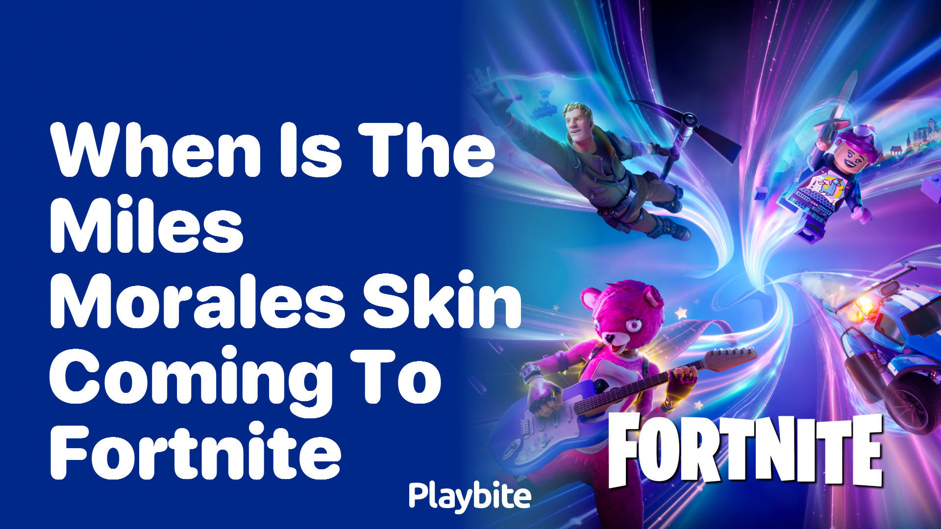 When is the Miles Morales Skin Coming to Fortnite?