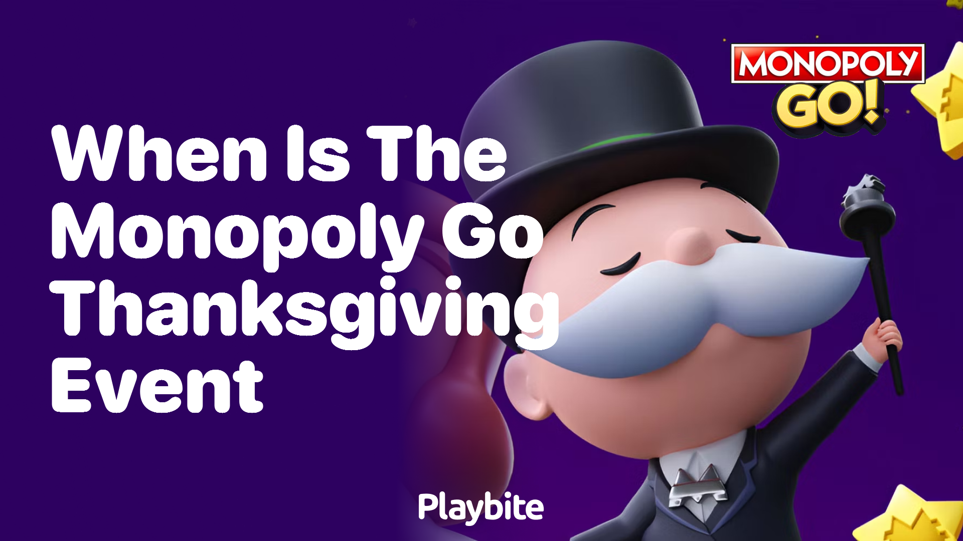 When Is the Monopoly Go Thanksgiving Event?