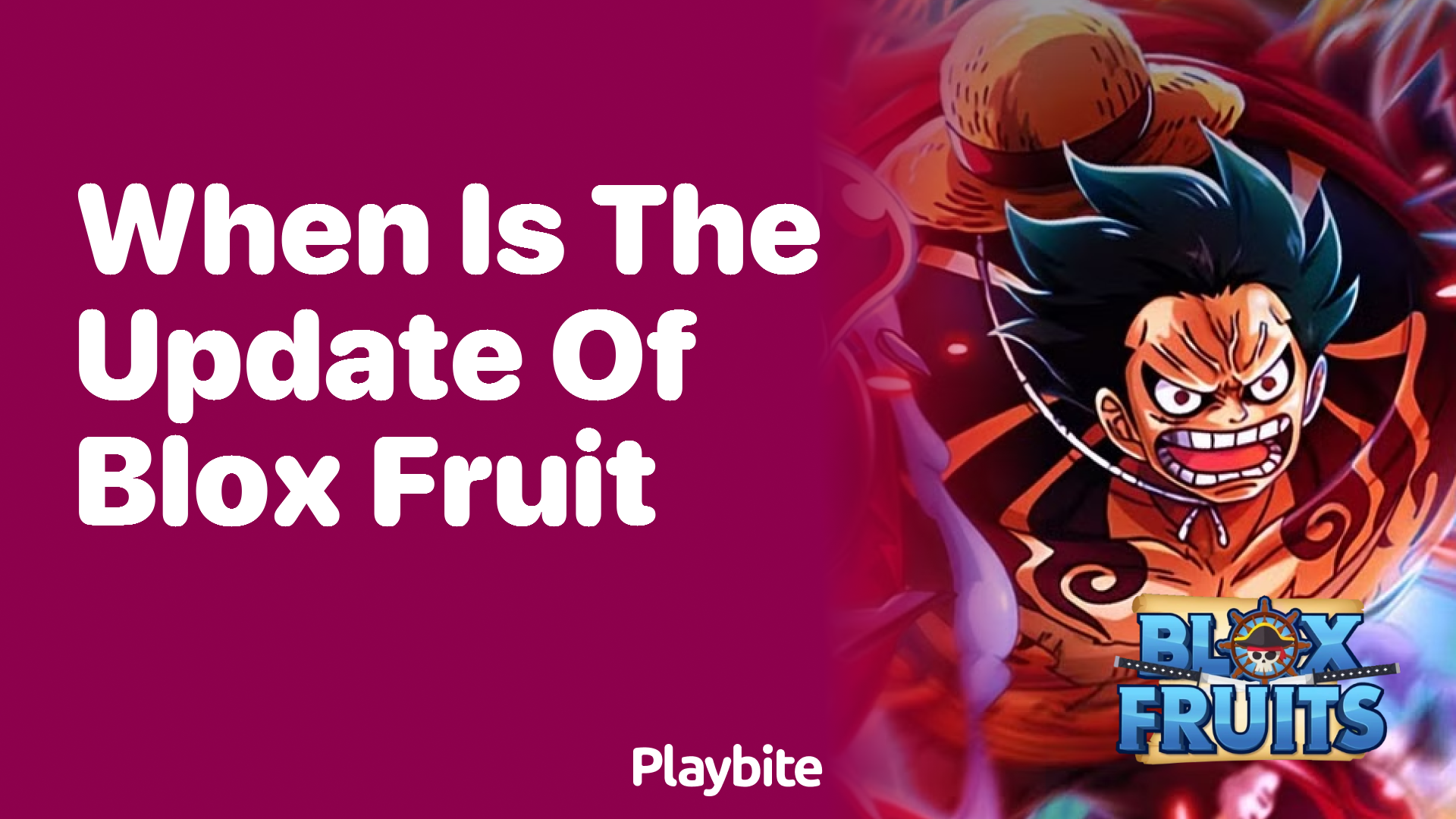 When is the Update of Blox Fruit?