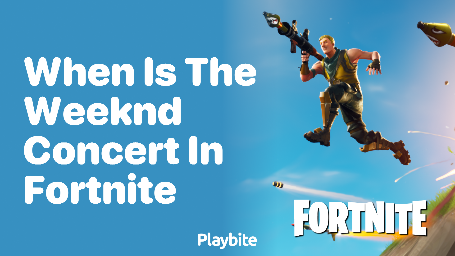 When Is The Weeknd Concert in Fortnite? Get the Scoop Here!