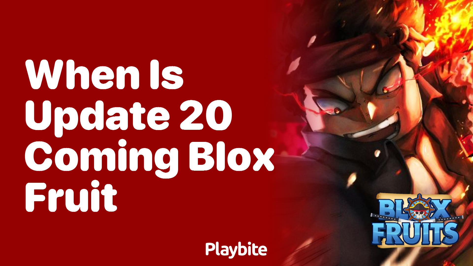 When is Update 20 Coming to Blox Fruit?